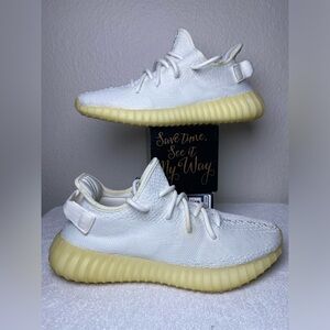Authentic Adidas Yeezy Boost 350 V2 Cream Triple White‎ CP9366 Men’s Size 7